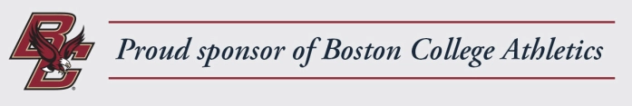 Proud sponsor of Boston College Athletics